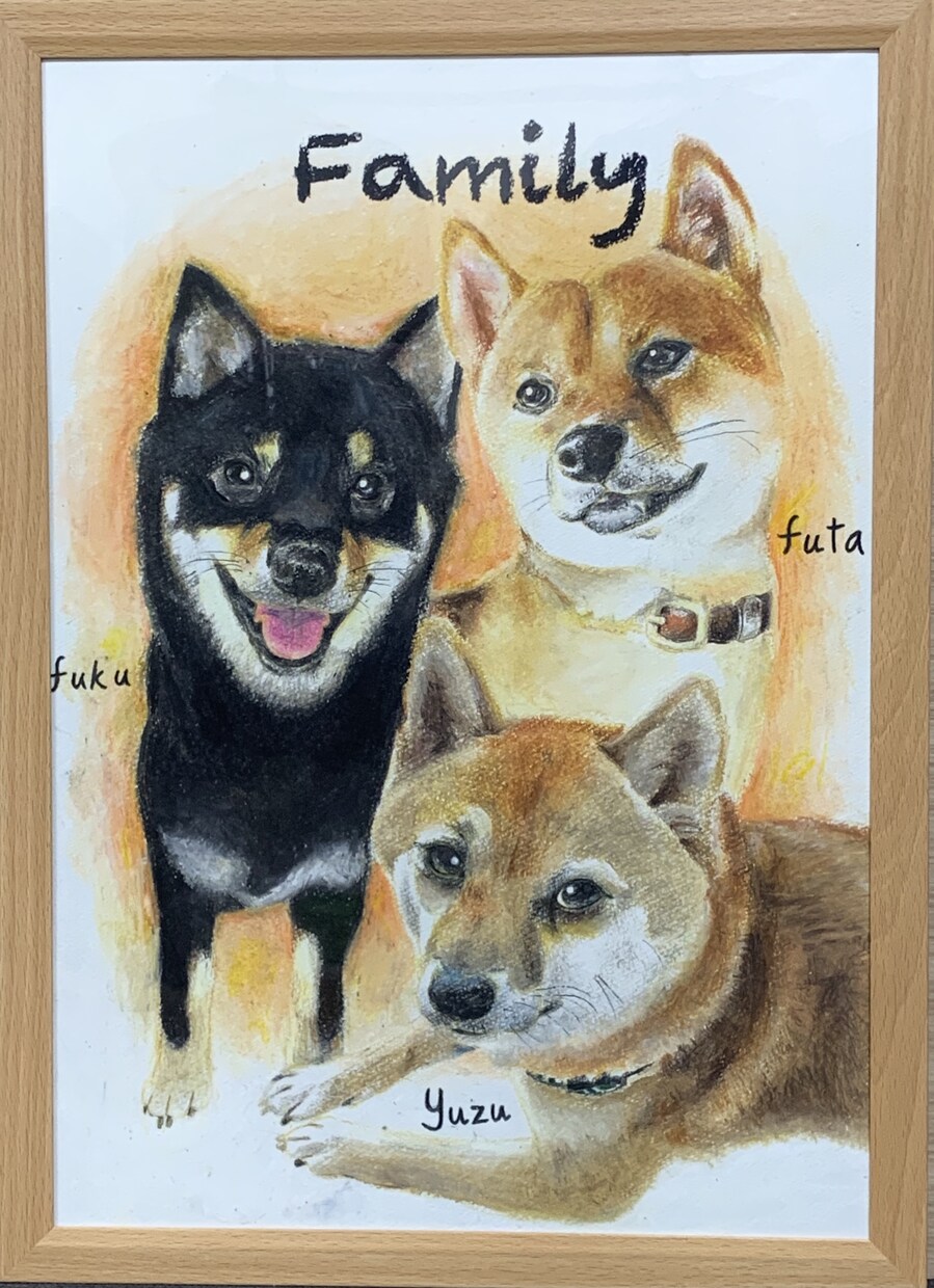 やさしい手描きタッチで似顔絵をお作りします 思い出の一瞬を、やさしい色と表情で形にします。 イメージ6