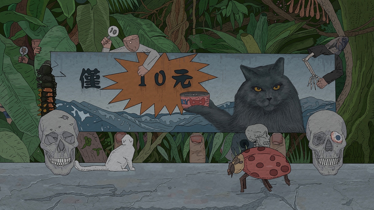 アニメーションの背景美術をデザインします 平面アニメーションの背景美術のデザイン イメージ6