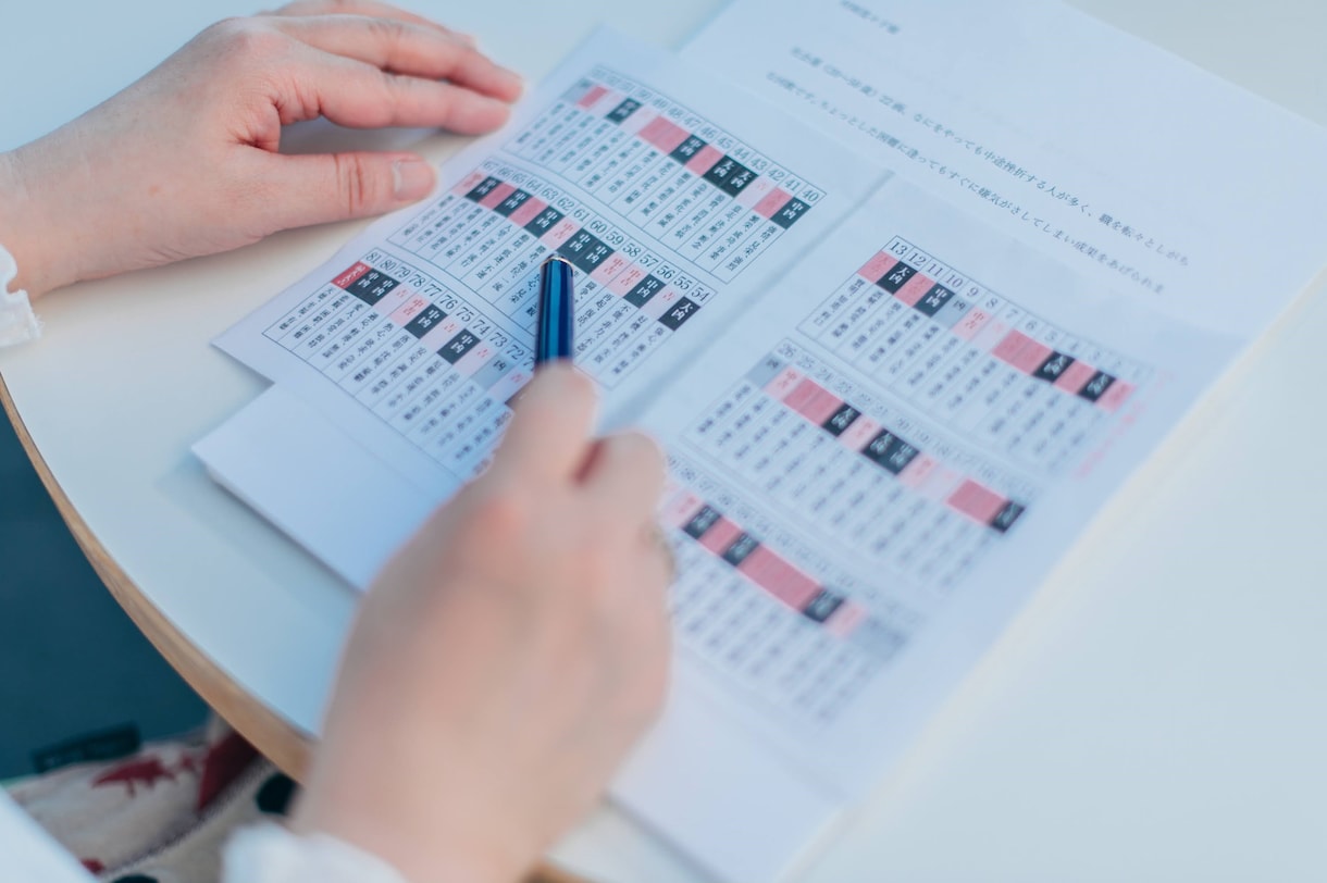 姓名判断×九星方位気学から運気の流れも鑑定します 鑑定結果をいつでも見返せるようオリジナルシートを作成します イメージ2