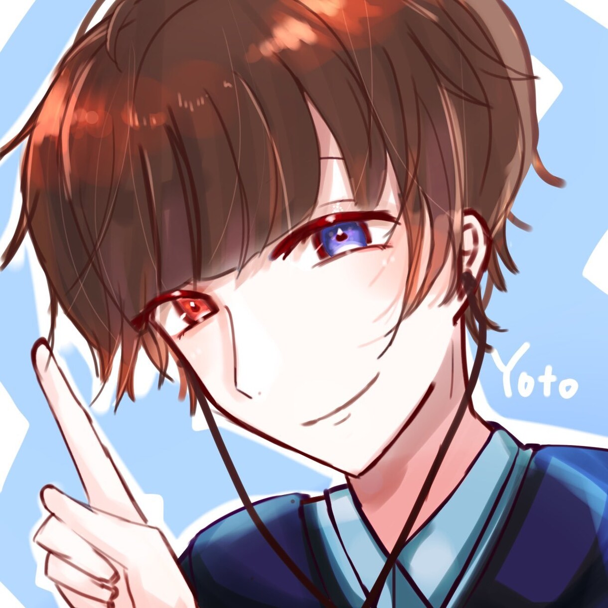 爽やかイケメンアイコンイラストお描き致します 相談だけでも◎！ご気軽に相談お待ちしております！ イメージ7