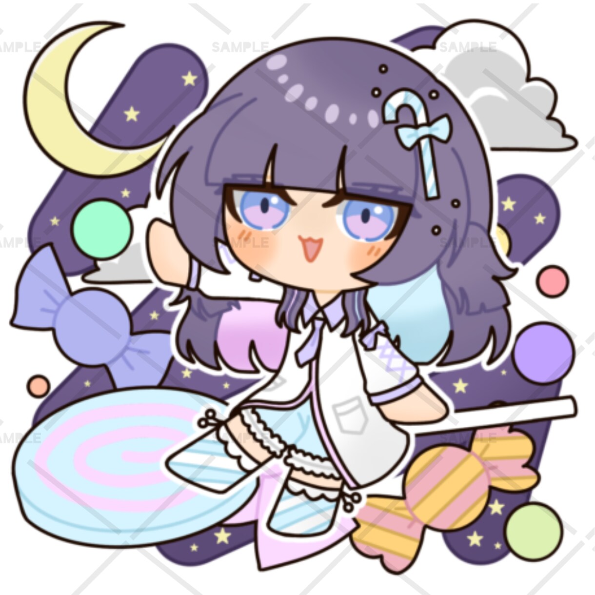 可愛いミニキャライラストを制作します 明るくて可愛らしい貴方だけのミニキャラを制作します イメージ6
