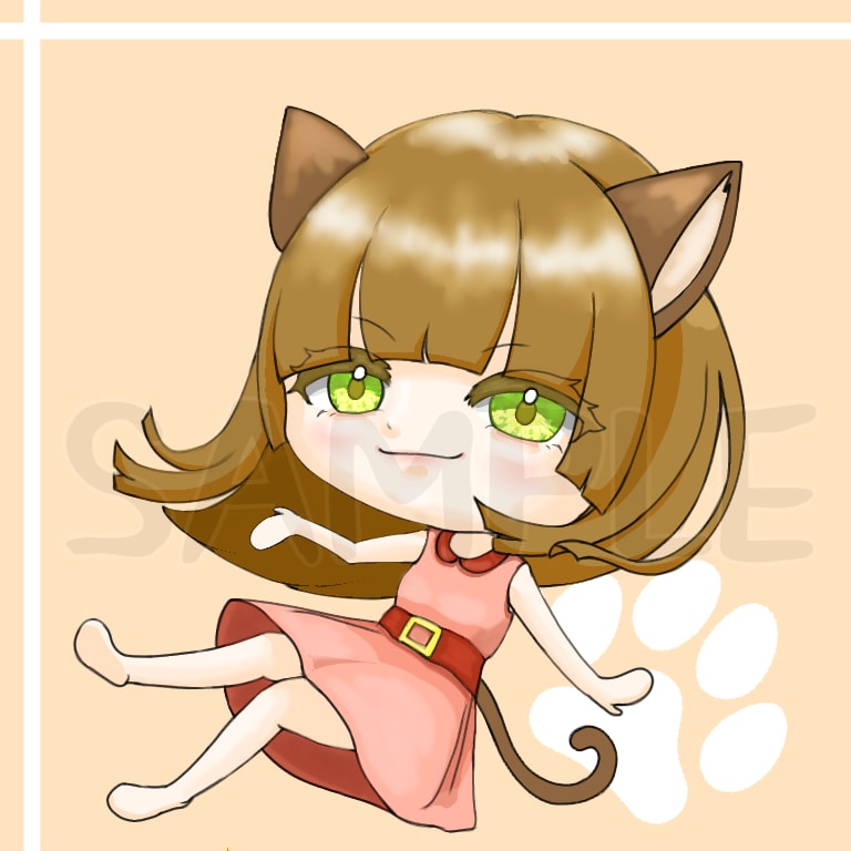 アイコンお描きします かわいいミニキャラお描きします！ イメージ2