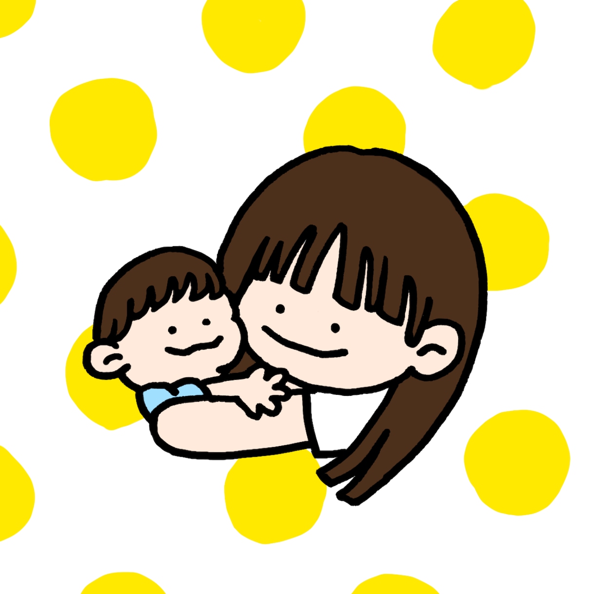 ポップでかわいいオリジナル似顔絵を提供いたします 最短即日！修正無料＆安心の追加料金なし♪ イメージ1