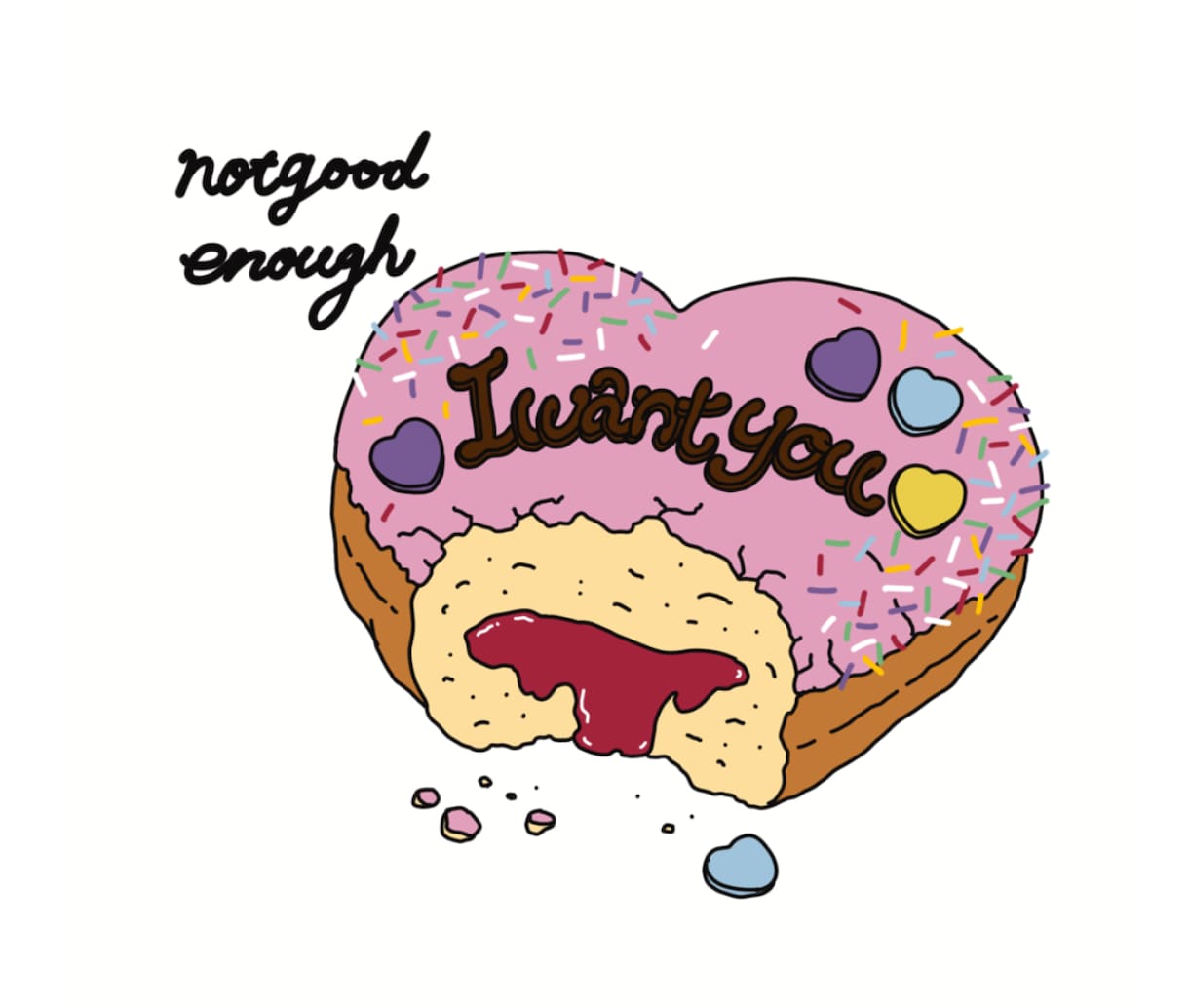 商用可！ポップで目を引く食べ物イラスト描きます 雑誌・WEB・メニューなどに使える可愛いイラスト イメージ7