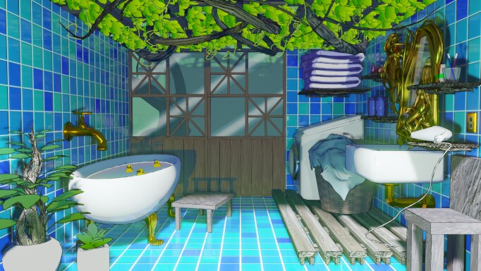 背景イラスト・一枚絵を制作します ゲーム背景/挿絵/壁紙/配信背景/動画/SNS/サイト イメージ6