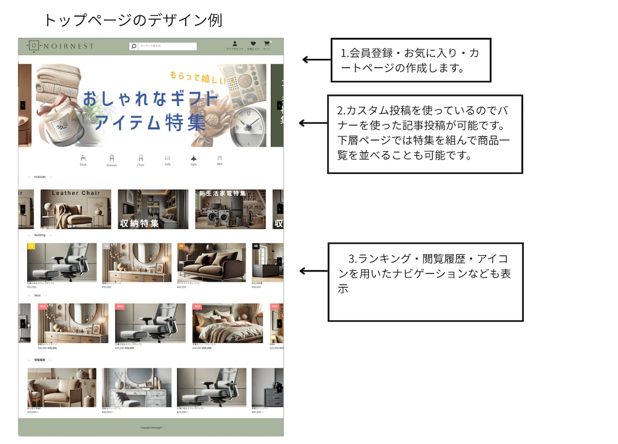 WooCommerceのデザイン制作いたします WooCommerceをカスタマイズして理想のデザインに イメージ1