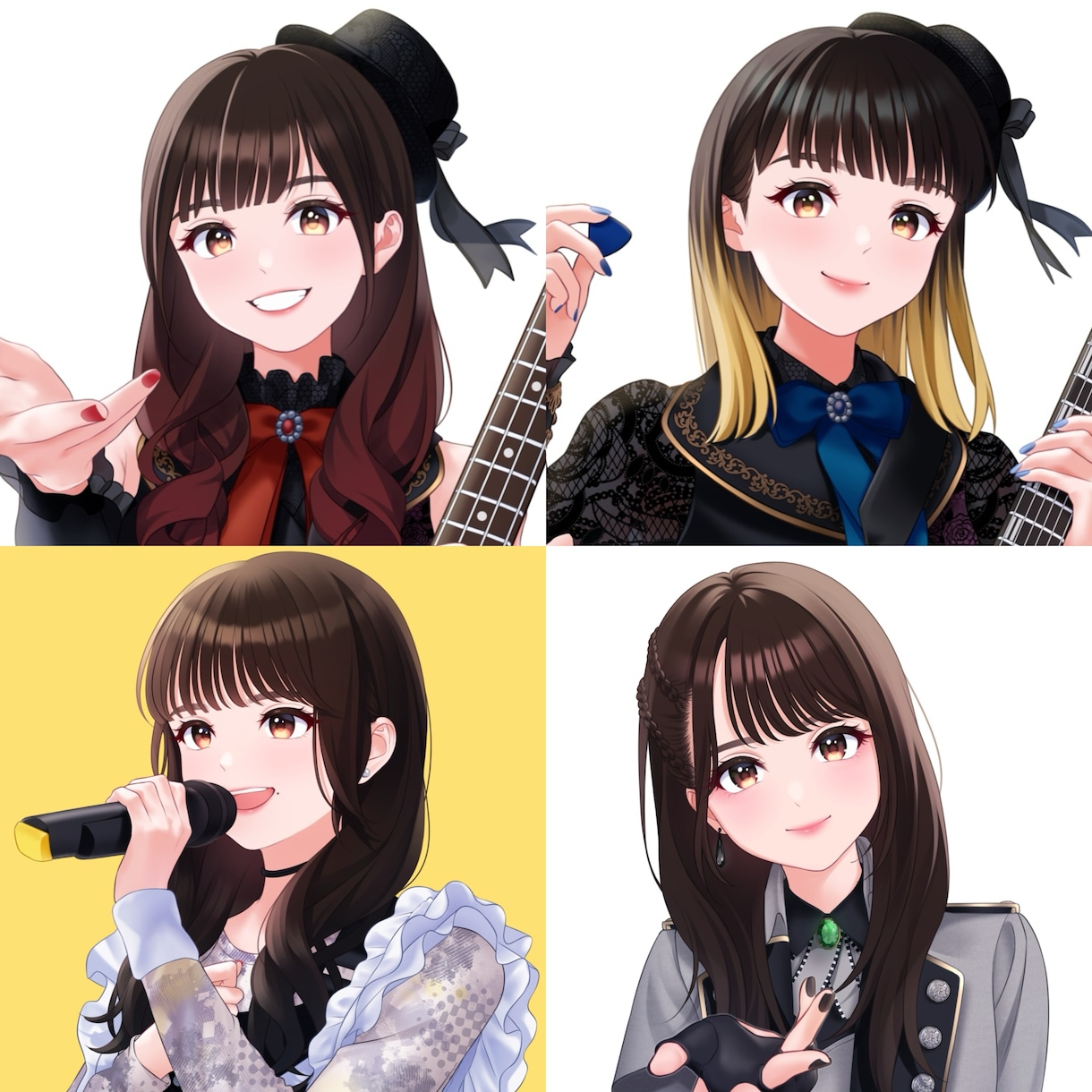 大きな印刷にも♪華のある似顔絵を制作いたします 魅力を引き立て、印象に残る作品をお探しの方へ イメージ2