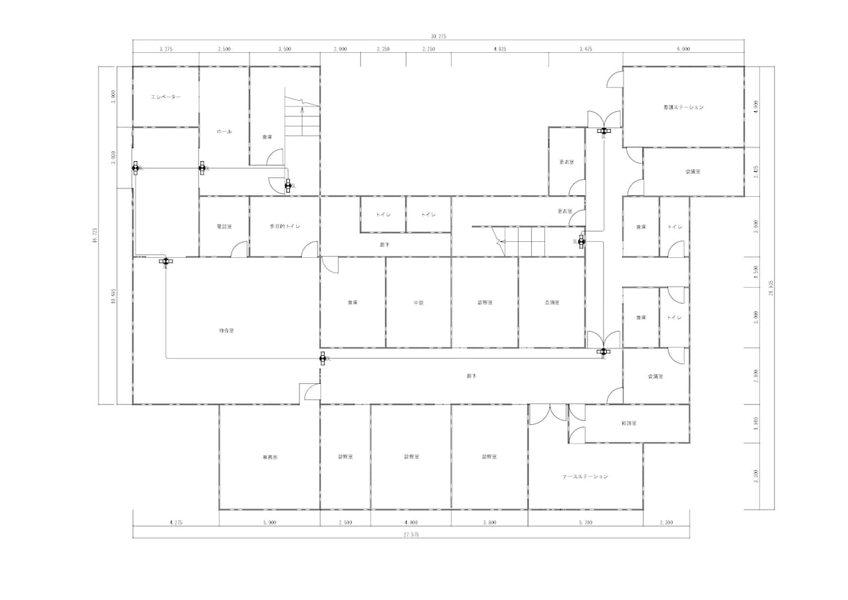 消防設備士歴13年が誘導灯図面,避難経路図作ります 【配送可能】最安値､修正無制限､即納可能でさせていただきます イメージ3
