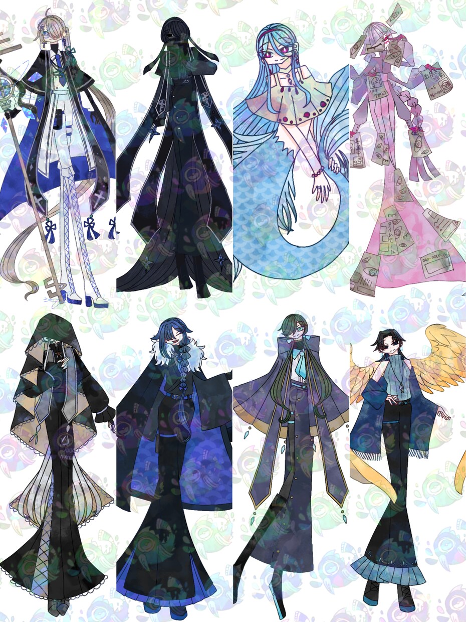 全身立ち絵描きます TRPG等に使える全身立ち絵を描きます イメージ2