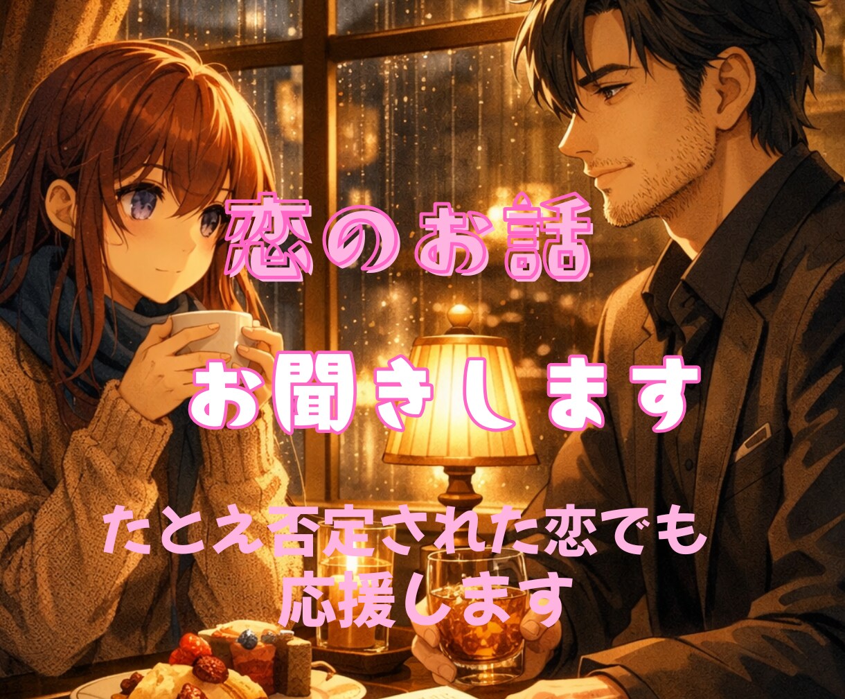 あなたの恋誰かに話せますか？その恋わたしが聞きます 誰にも言えない恋だから誰かに聞いて欲しい……気持ちに応えます イメージ1
