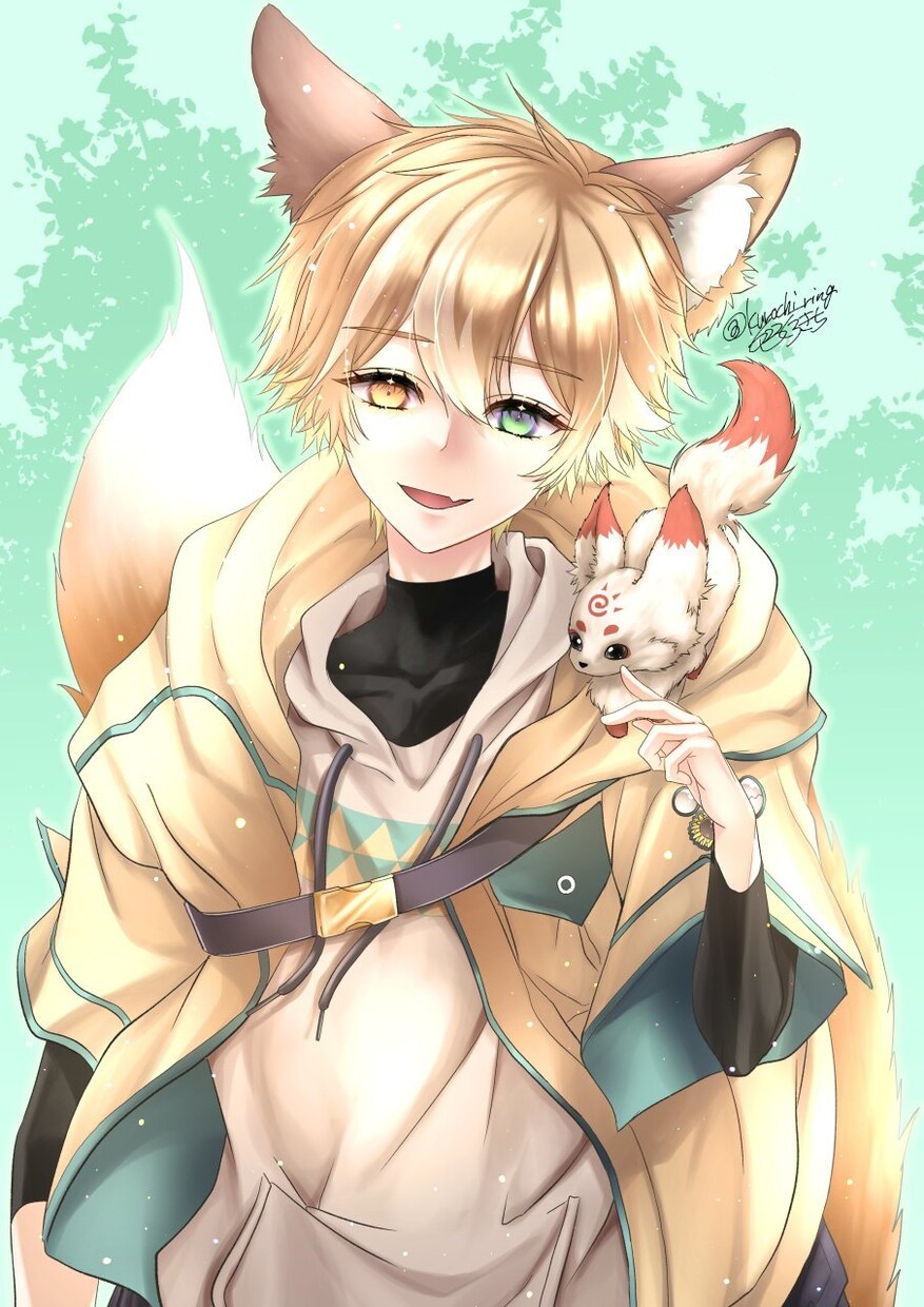 創作キャラクターのイラストを描きます SNSのアイコンから歌みたイラストまで何でもご相談下さい♪ イメージ5