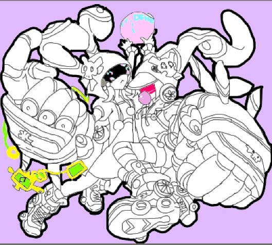 イラスト描きます アニメキャラ、オリキャラのイラスト描いてもらいたい方に イメージ2