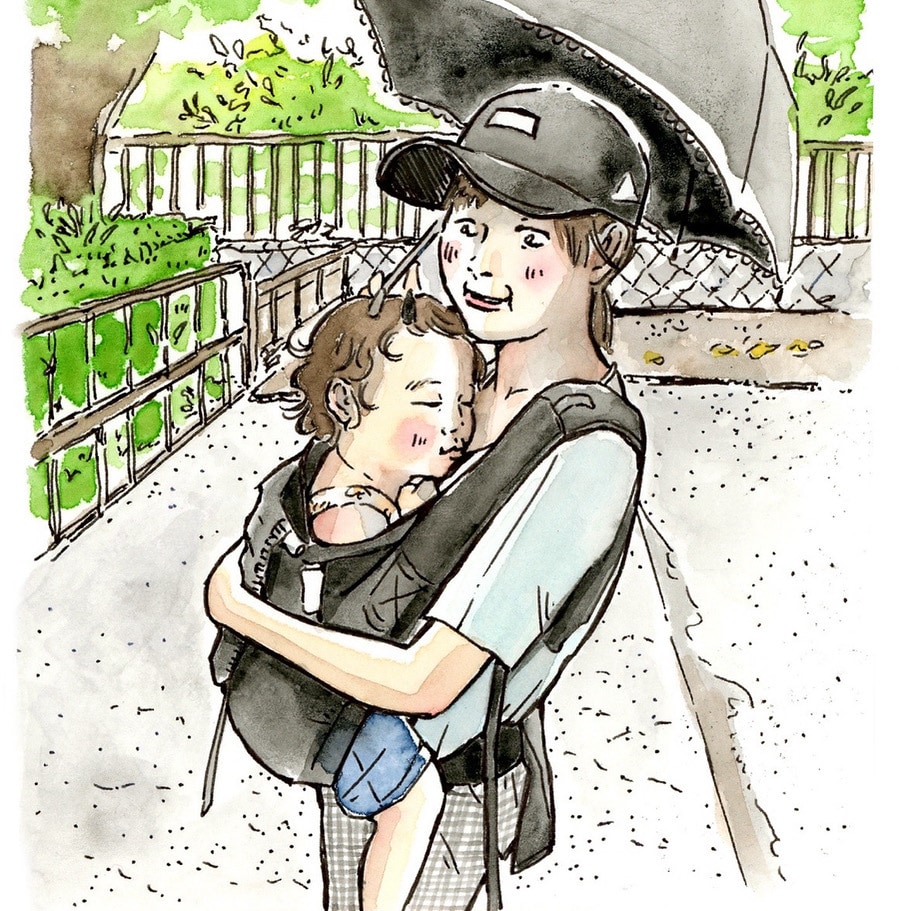 誇張しないナチュラルタッチ＊水彩にがおえ描きます ナチュラルタッチなイラスト♪贈り物やおうちのインテリアに。 イメージ9