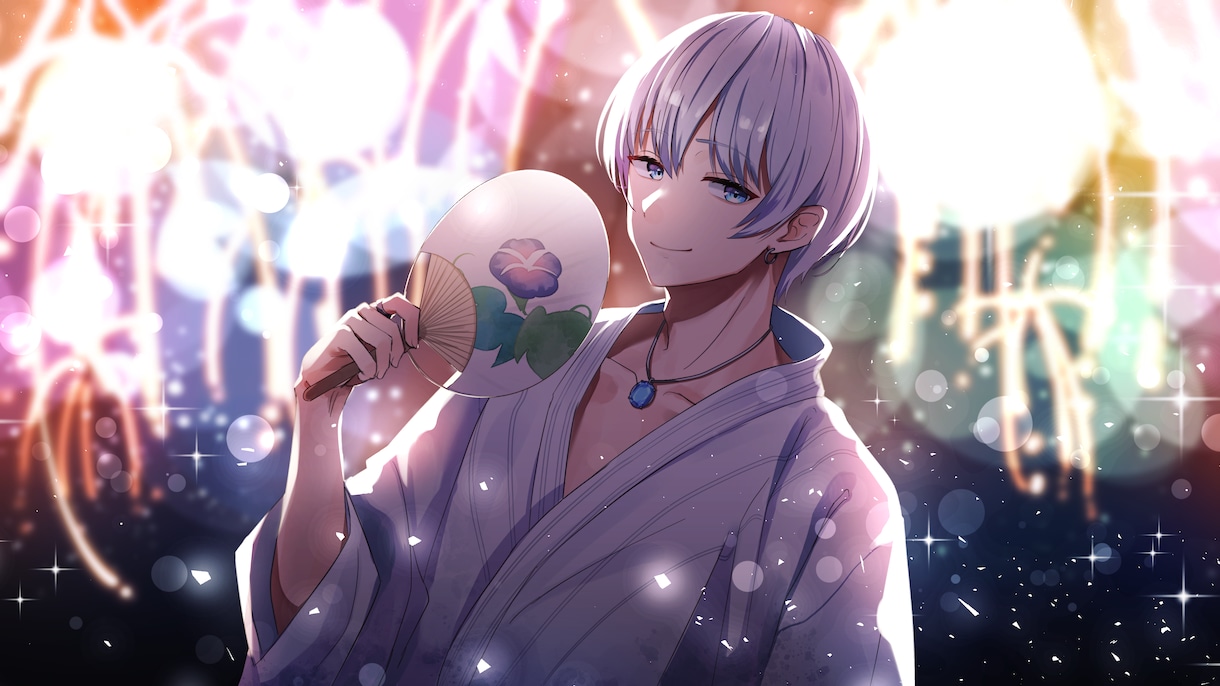 歌ってみた/配信などに使えるイラストを描きます 企画や、イベント、お祝いイラストなどにも！ イメージ3