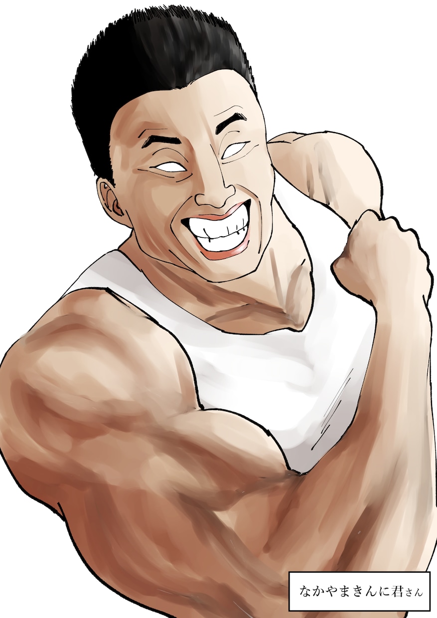 ちょっとだけ？誇張した似顔絵を作成します ちょっとだけ？？誇張したデジタル似顔絵を作成します イメージ3