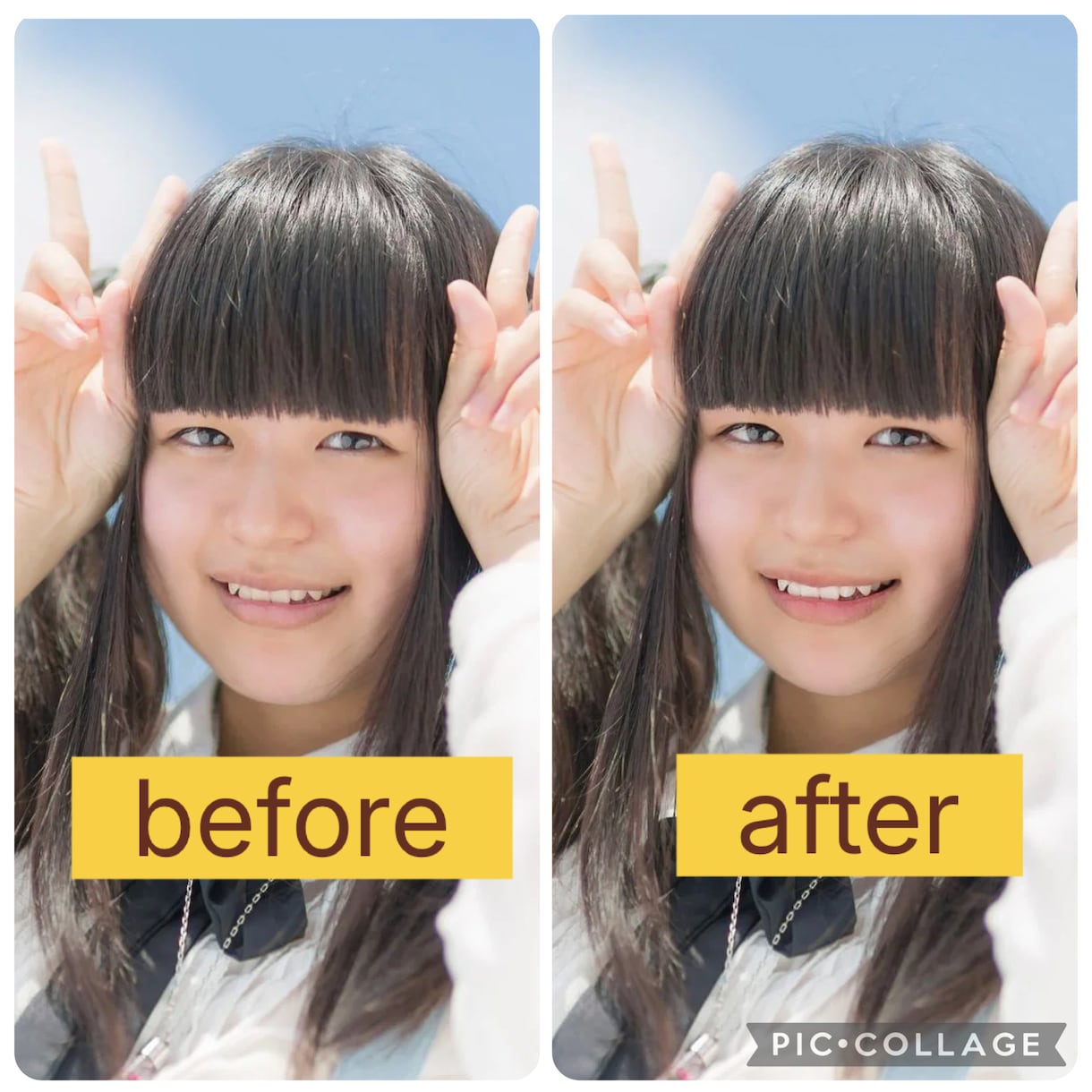 人物写真をナチュラルに可愛くレタッチ加工修正します 3万人越えインスタグラマーが５枚1000円でレタッチします！ イメージ3