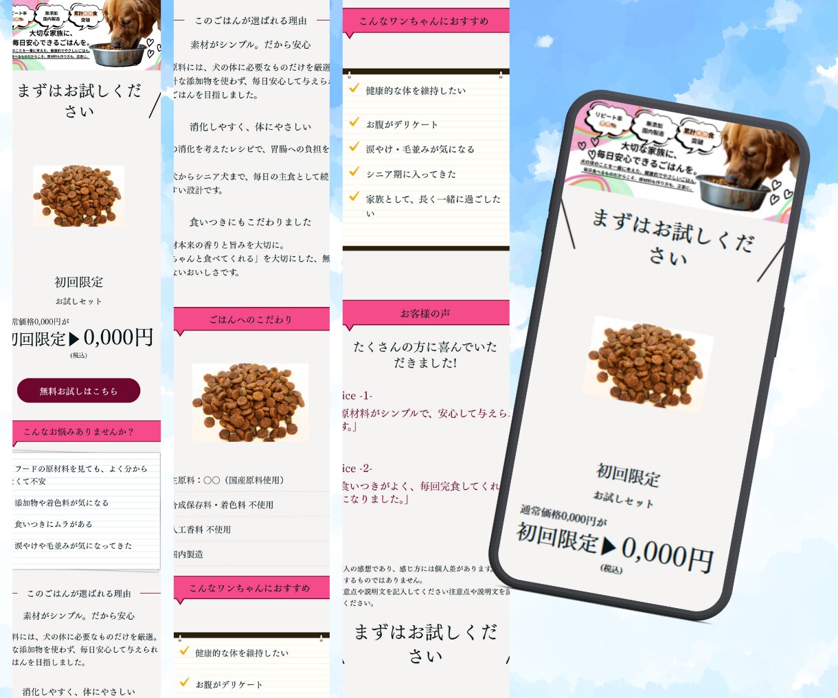 売れる！集客できる！LPをペライチで制作します 丁寧なヒアリングで、集客につながるLP制作をお手伝いします！ イメージ6
