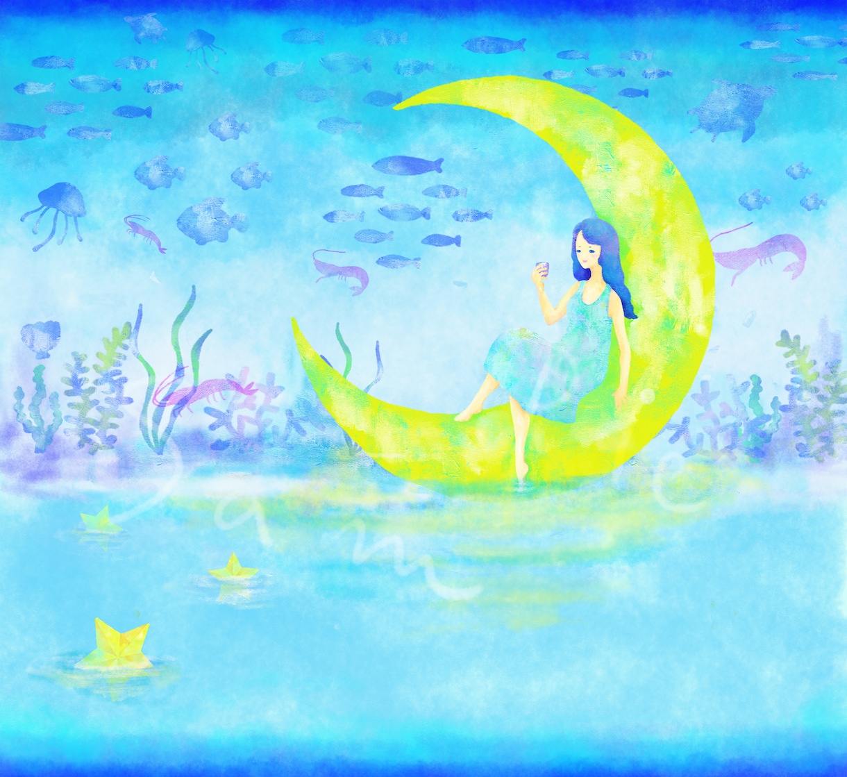 水彩風で絵本のような世界観のイラスト、背景描きます ファンタジックな世界観、コンセプトアート、プレゼントにも イメージ4