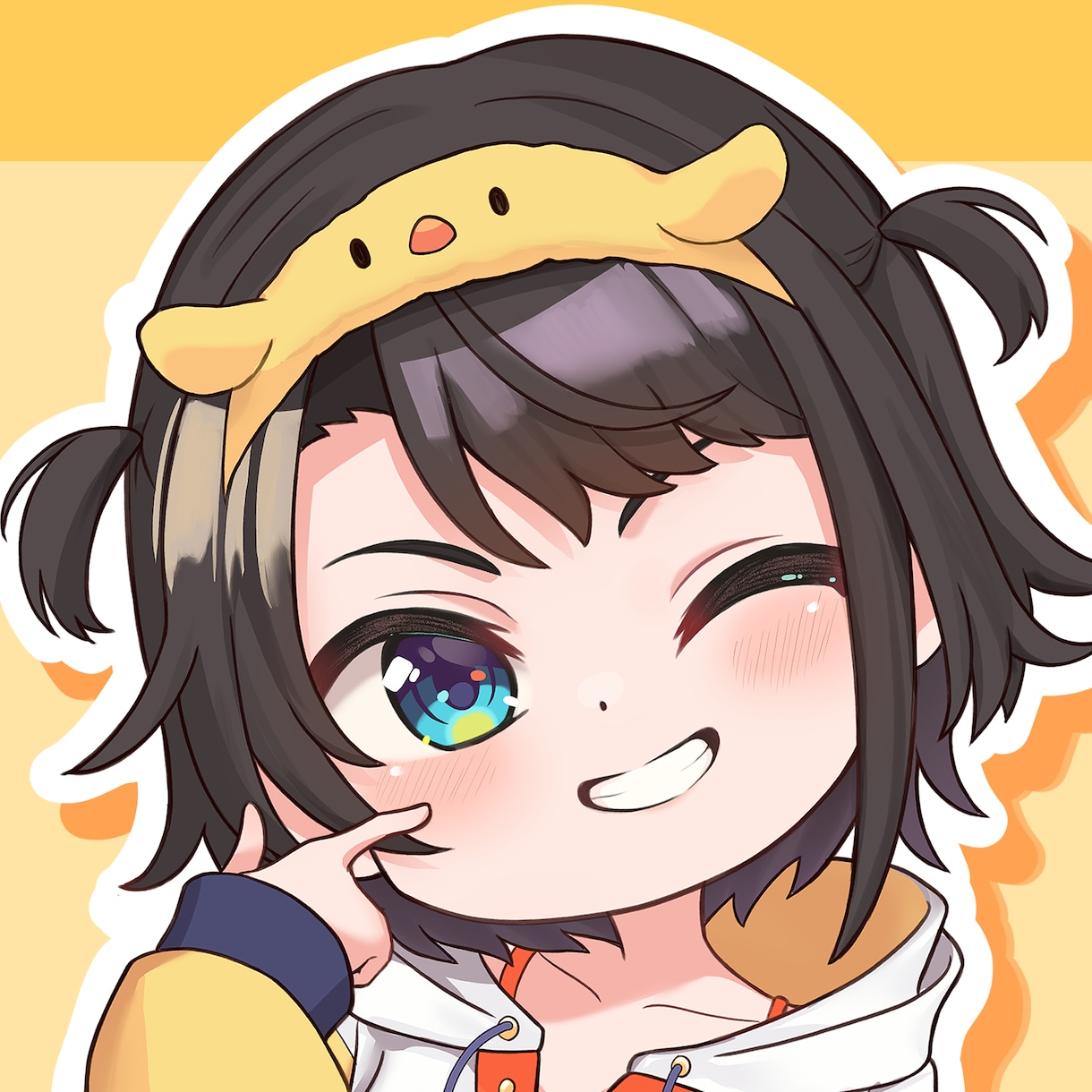 ほっこりかわいいデフォルメアイコンを作成します SNSで映える！ふんわり可愛い絵柄のデフォルメアイコン！ イメージ1