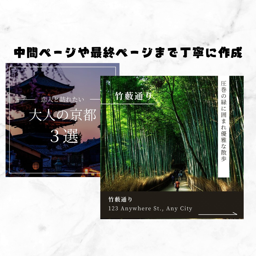 Instagramの投稿画像を1投稿分作成します 集客アップ／フォロワーアップ／修正回数無制限 イメージ2
