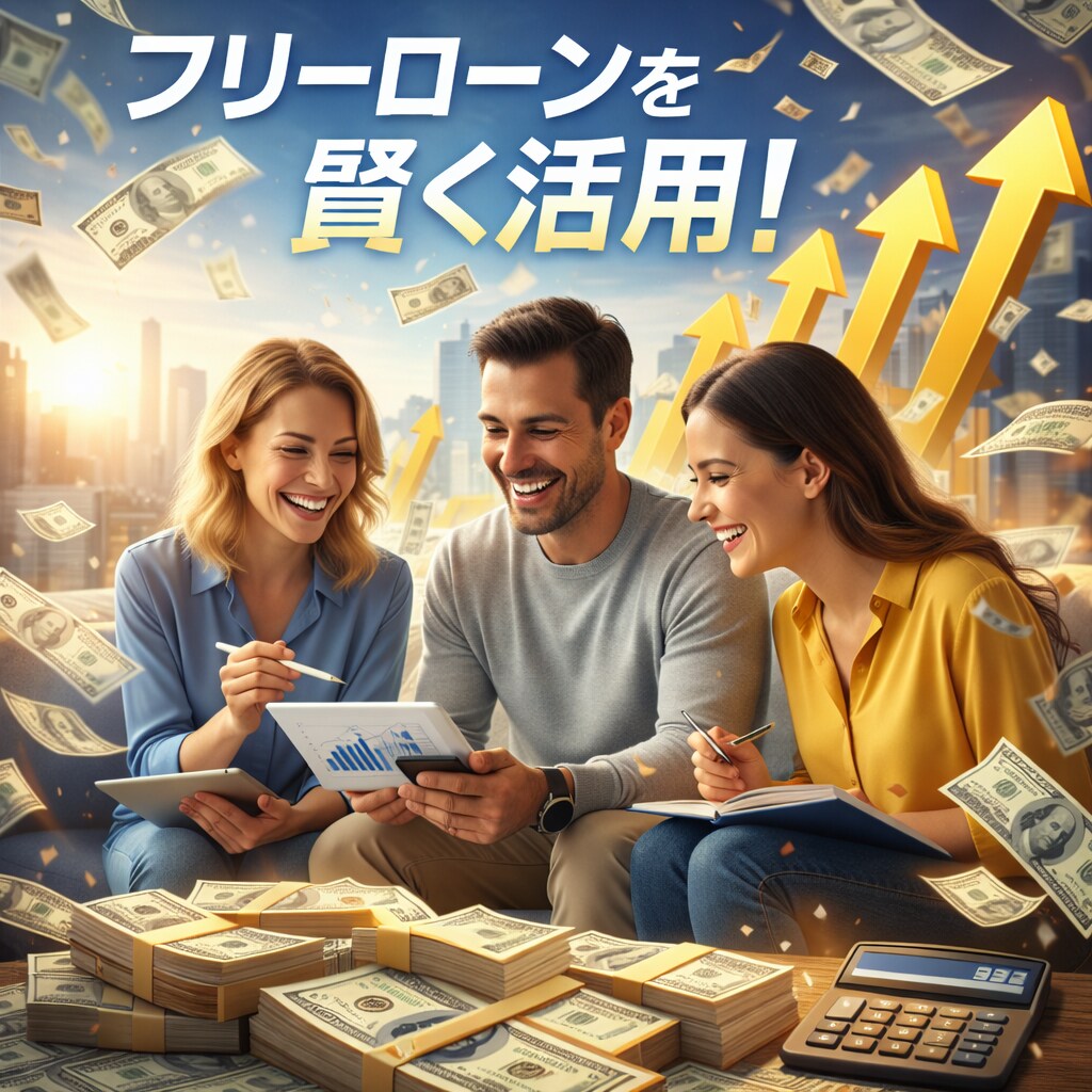 フリーローン賢く活用｜最適な活用をアドバイスします フリーローンを賢く活用｜元銀行員が最適な借り方をアドバイス イメージ1
