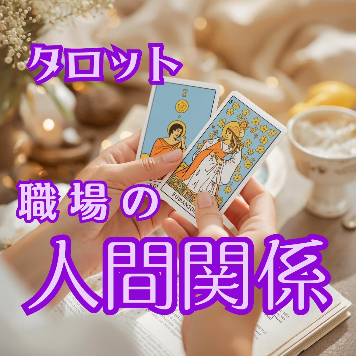 職場での人間関係 整理します タロットとオラクルカード占いで人間関係スパっと整理！！ イメージ1
