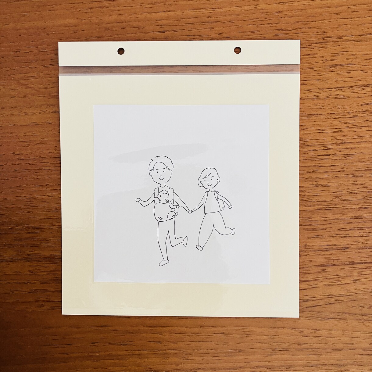 世界にたった一つの手描き似顔絵、イラストをかきます ふんわりゆるい、カジュアル似顔絵 イメージ7