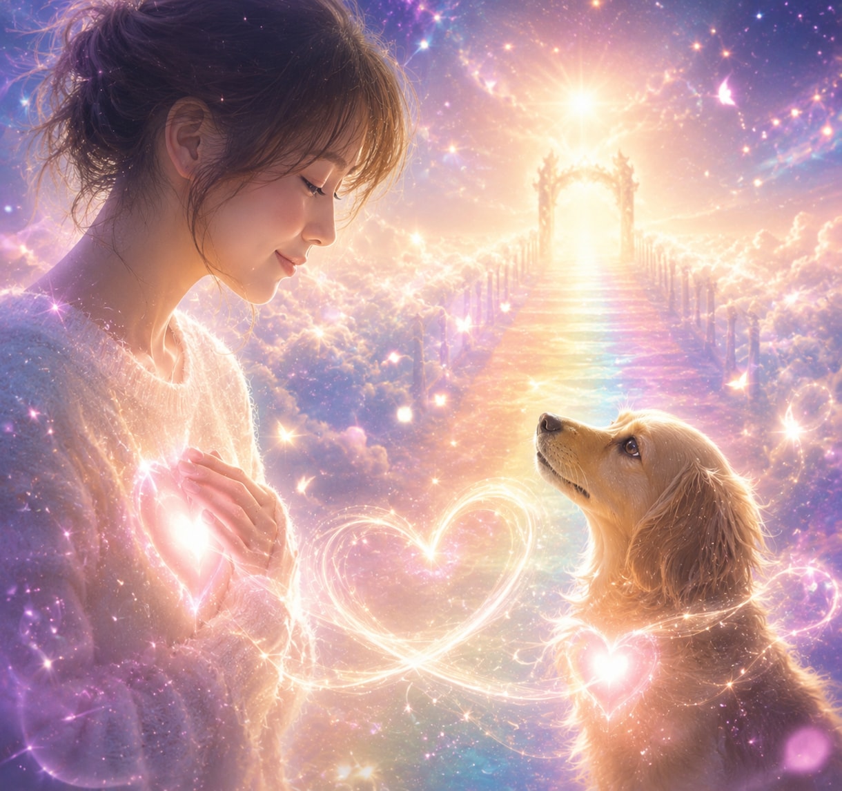 お空に還ったペットの魂と繋がりメッセージを伝えます 大切なあの子が、今あなたに伝えたい想いをお届けします。 イメージ1