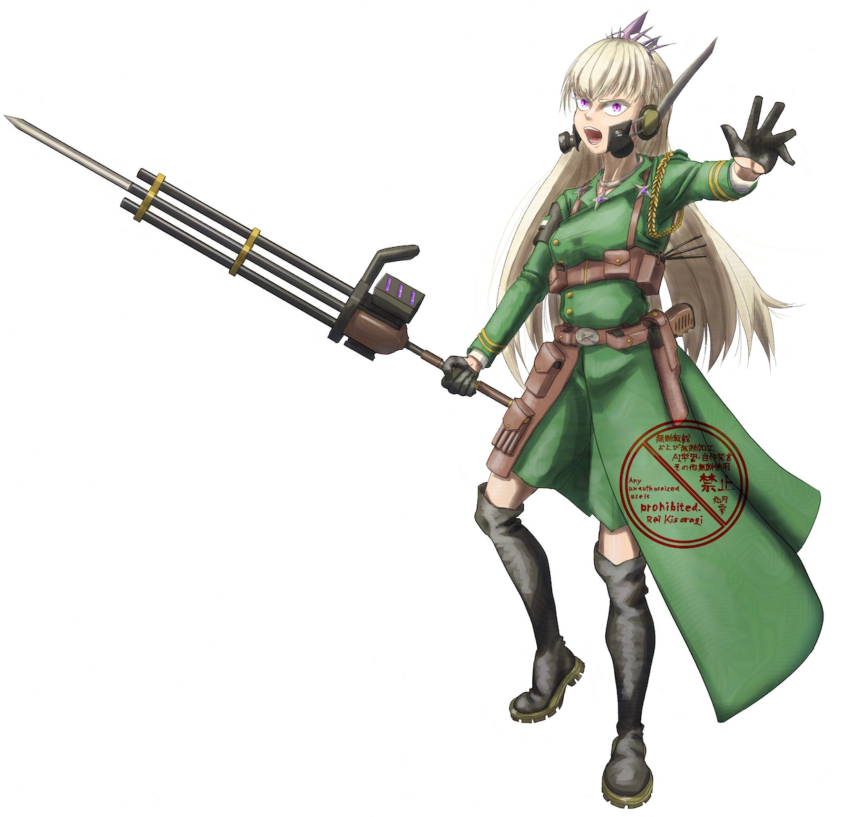 油彩タッチのキャラや小物イラストを制作します 【TRPGやゲームに】シリアス・クールの演出に一役買います イメージ1