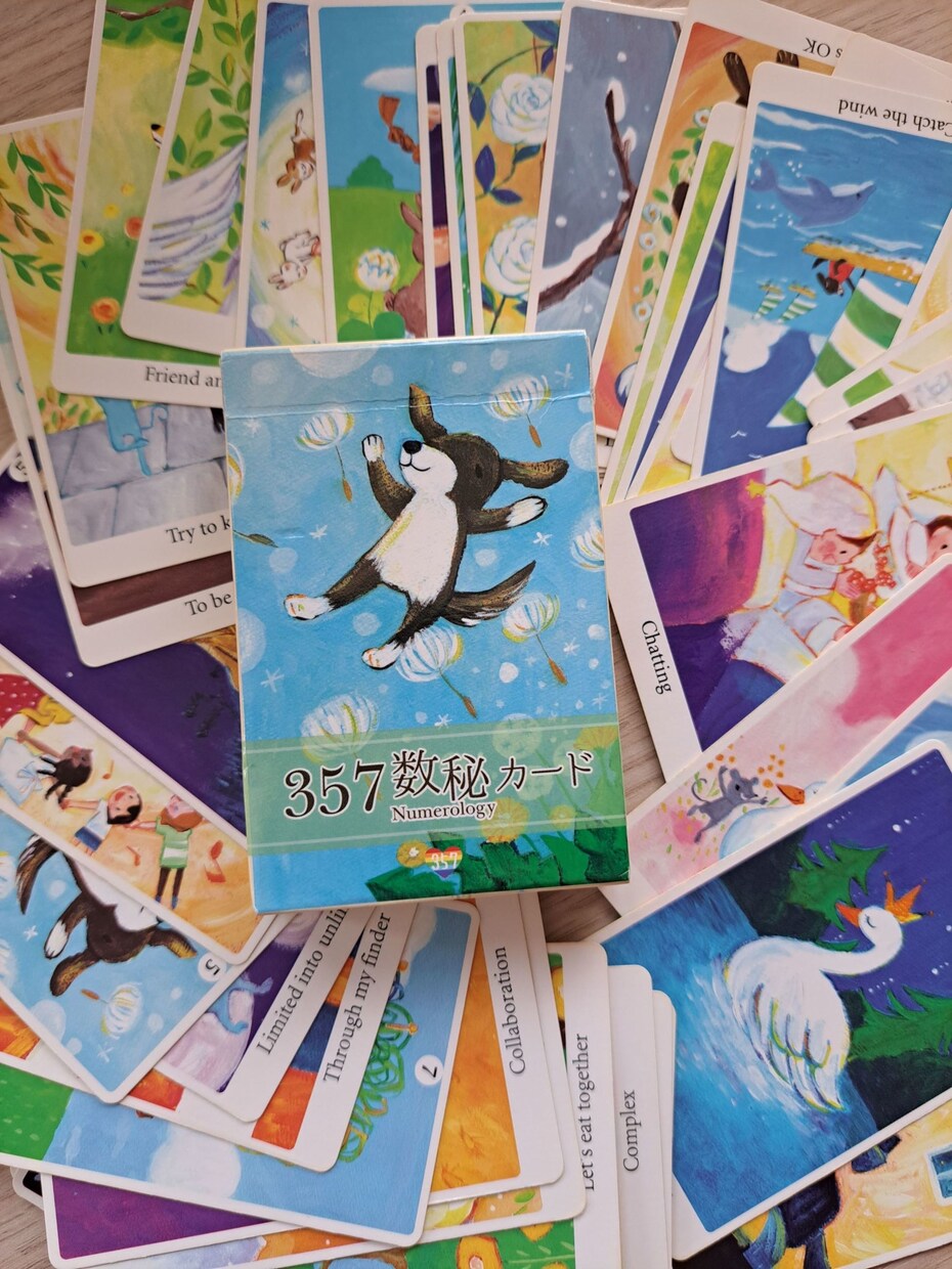 357数秘カードで占います 今抱えているお悩みをカードで読み解きます イメージ1