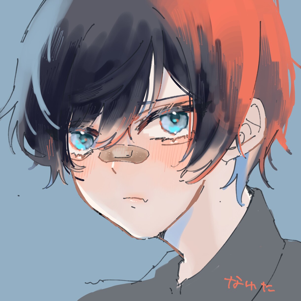 目を引くアイコンお描きします Twitter等のアイコンを夢絵からなんでもお描きします イメージ1