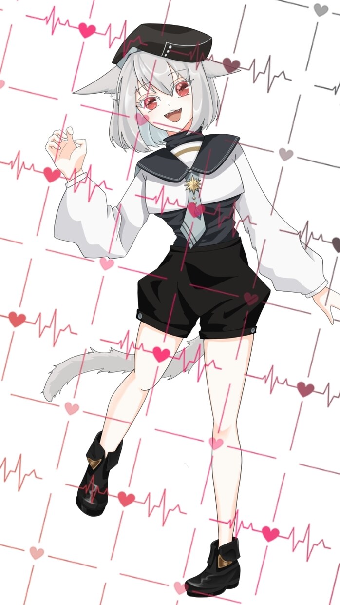立ち絵、キャラクターデザインします IRIAM、配信用、TRPG用立ち絵制作 イメージ6