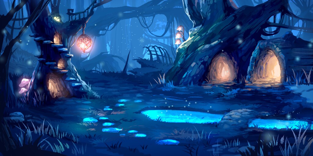 ファンタジー背景、コンセプトアート描きます ソーシャルゲーム会社での実績有ります。是非ご相談から！ イメージ5
