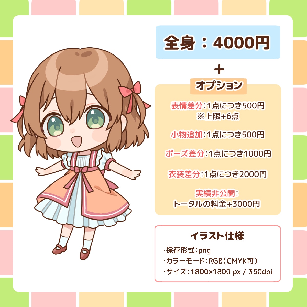 可愛くてほっこりするミニキャラ描きます 商用・似顔絵OK☆ SNSのアイコン、配信活動などに！ イメージ2