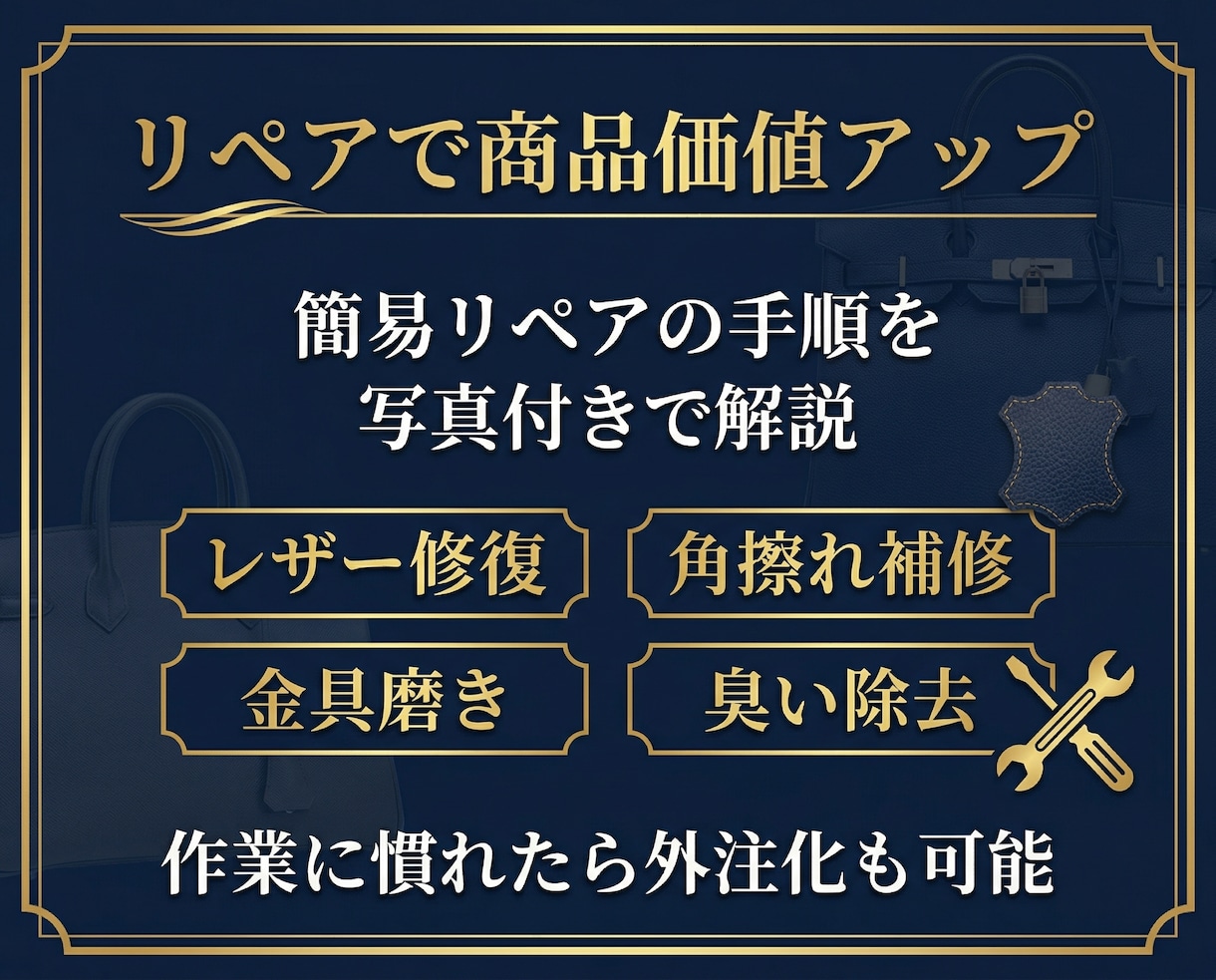 ブランドせどりを教えます ブランドせどりノウハウを分かりやすくお伝えします！ イメージ8