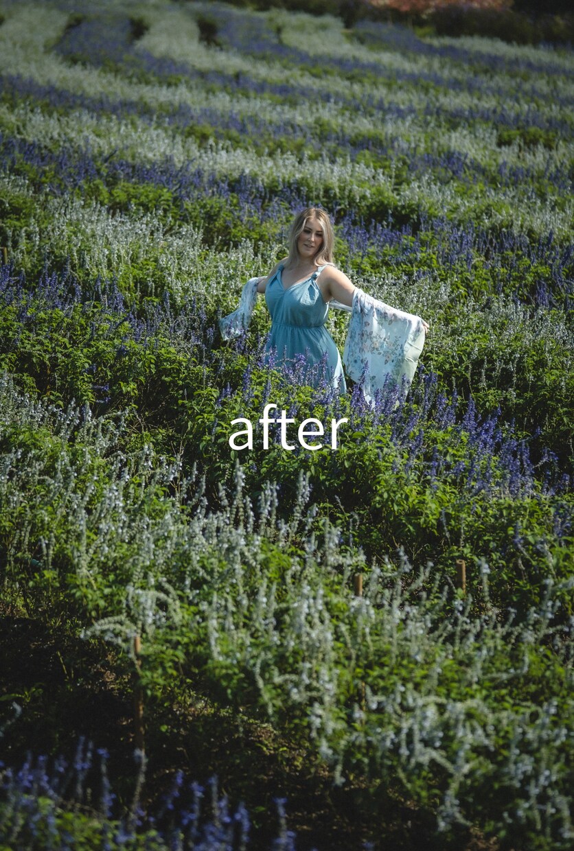 写真を自然で高級感あるレタッチに仕上げます あなたの一枚を特別な一枚に仕上げます イメージ4