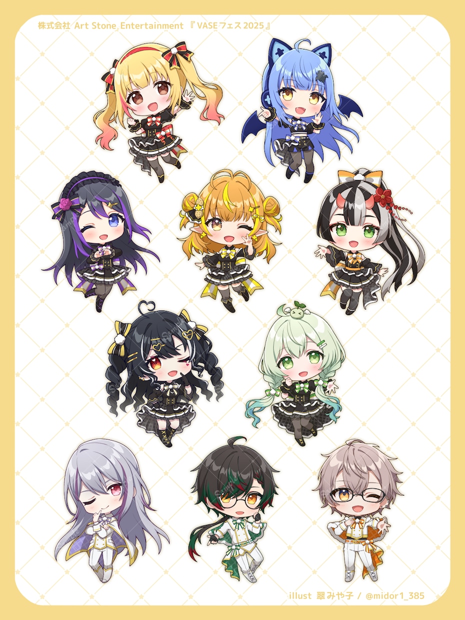 ミニキャラ(SD)イラストお描きします ポップで可愛いデフォルメイラストが好きな方へ！ イメージ4