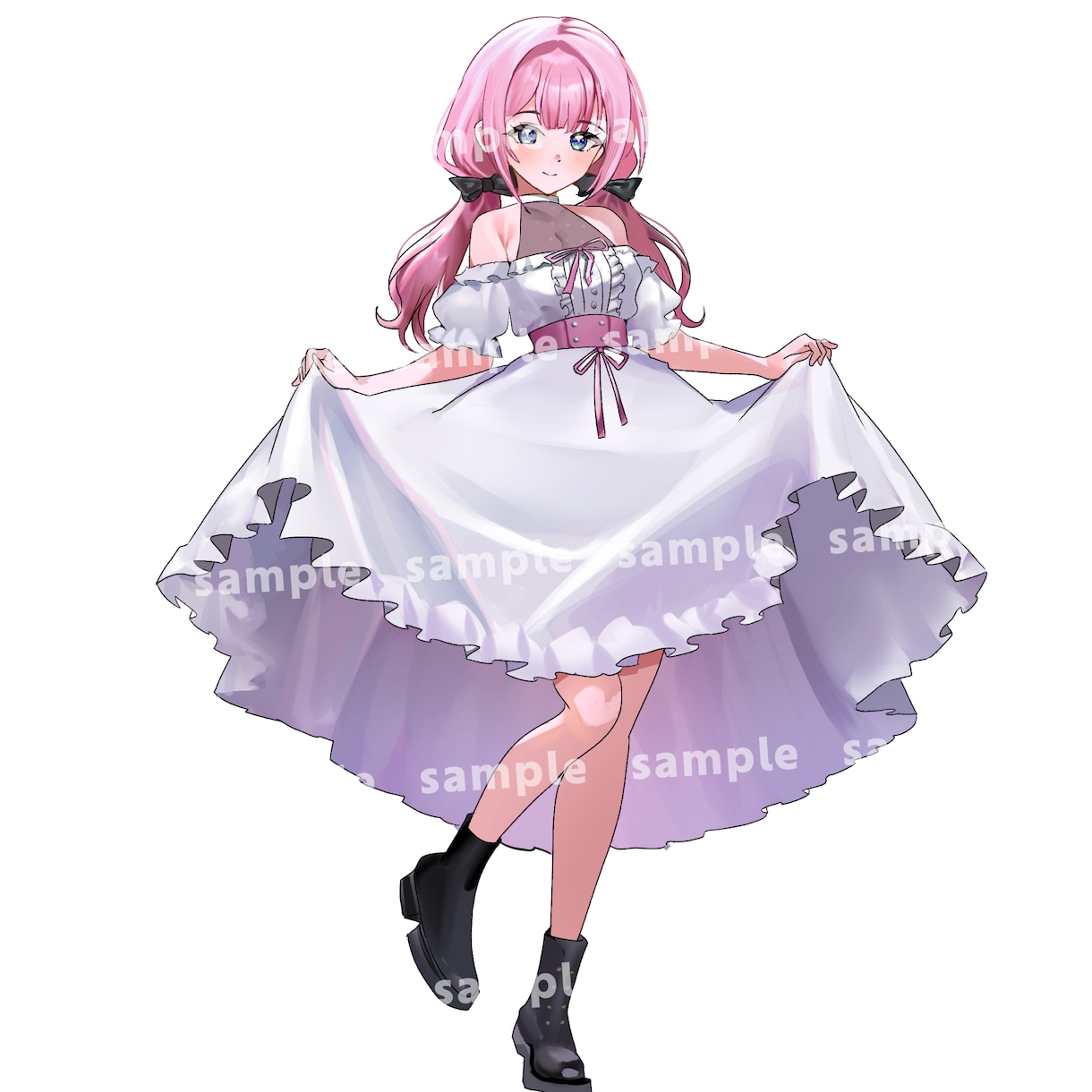 お安く塗りにこだわったイラスト制作します 肌の艶感があるイラスト求めたい方にも！ イメージ2