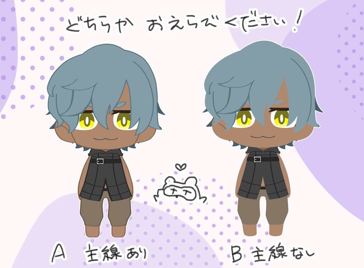 可愛いデフォルメLive2Dモデル作ります キャラデザ持ち込み歓迎！最短一週間で納品！ イメージ3