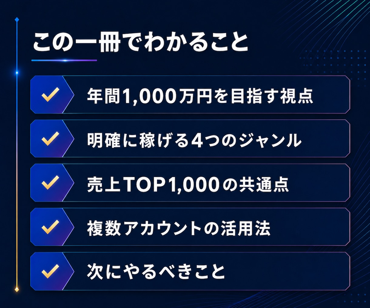 noteで年間1,000万円以上稼ぐ方法を教えます 年間売上TOP1,000人の半分が実践する意外で簡単な稼ぎ方 イメージ5