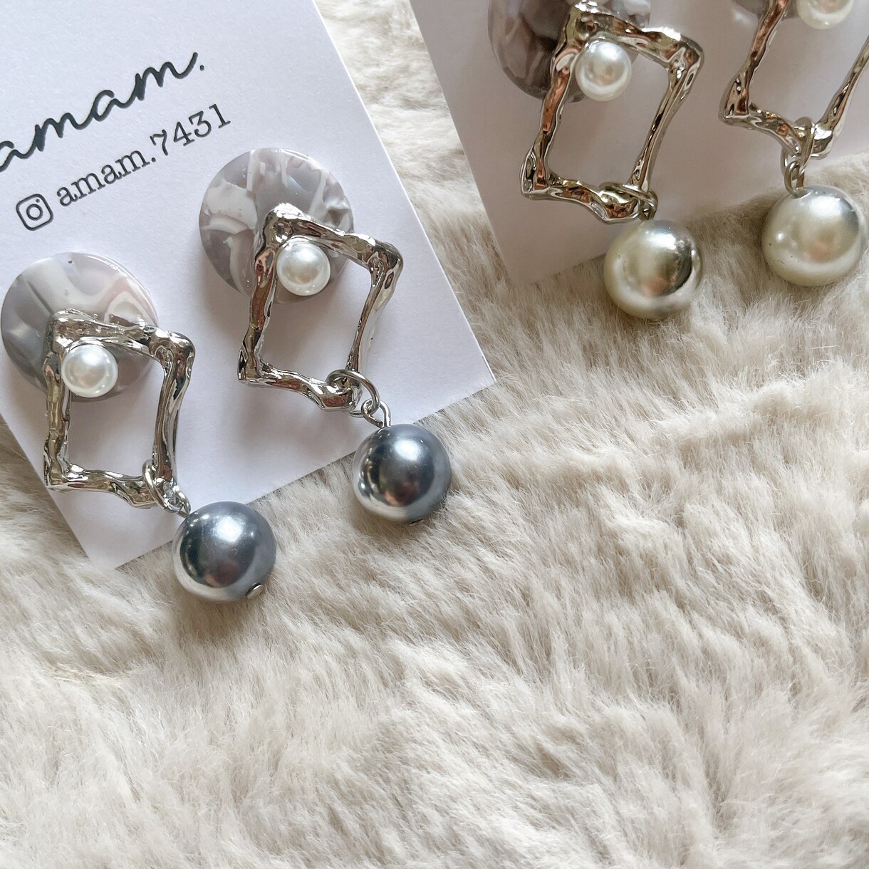 ピアス.イヤリング心を込めて制作致します 大人可愛いアクセサリーをぜひご覧ください(*^^*) イメージ3
