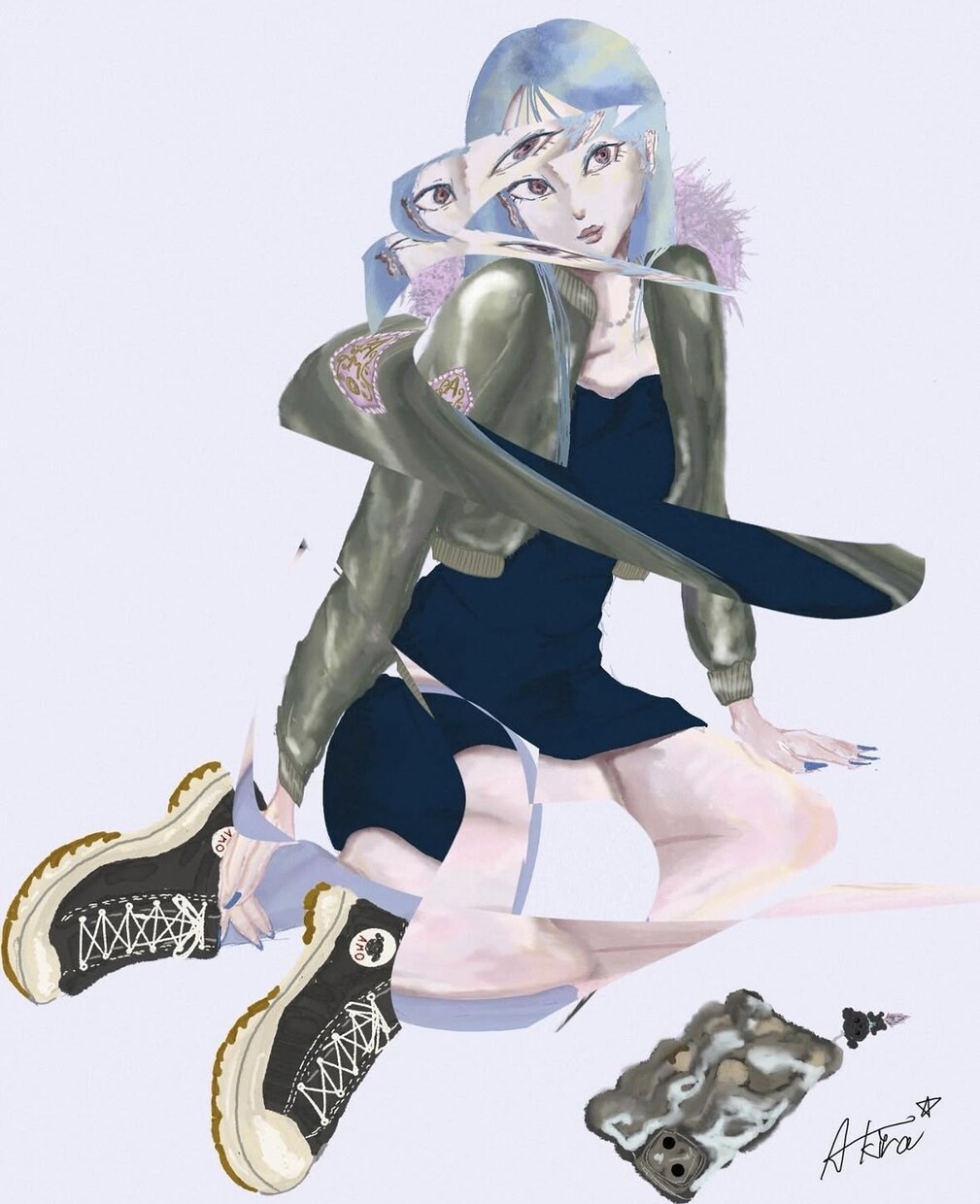 イラスト制作します 普段書いているイラストの絵柄でご希望のイラストを作成します イメージ4