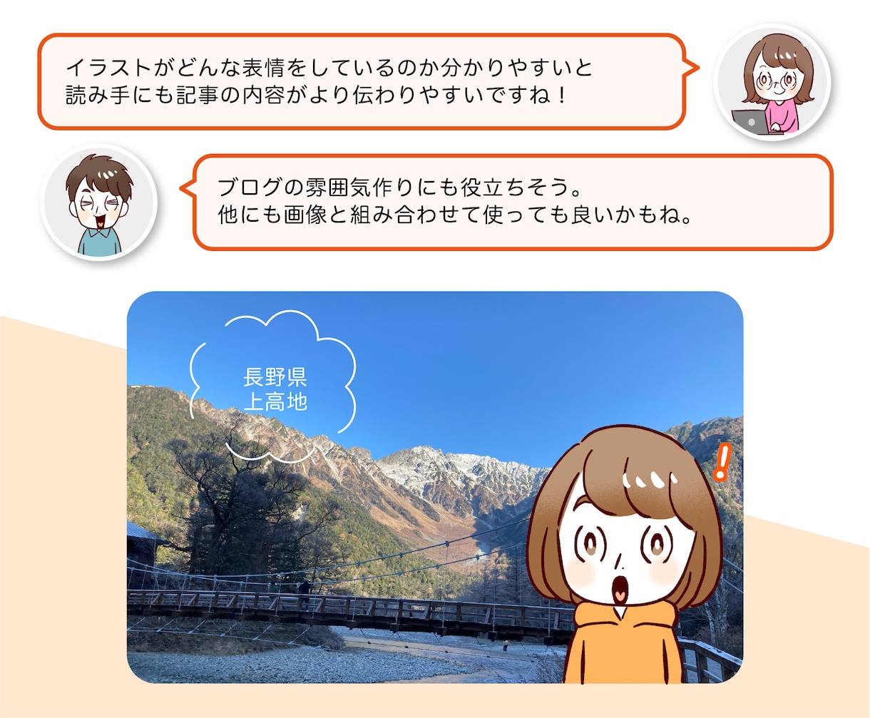 喜怒哀楽☆表情豊かなアイコン5種類セット制作します 小さなアイコンイラストに最適★ブログやSNSにどうぞ！ イメージ5