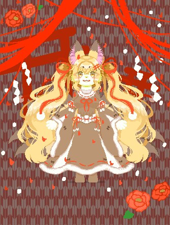 配信用やゲームに！可愛いドット絵・立ち絵描きます TRPG自作ゲームアイコンや配信スタンプに使える全身ドット絵 イメージ1