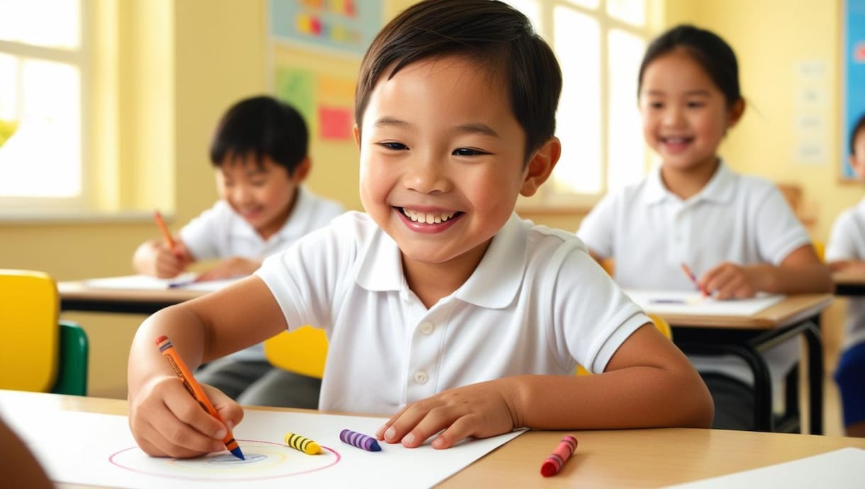描ける！小学校受験の為の受験絵画お教えいたします 小受家庭教師が受験絵画を指導いたします（動きのある人物画編） イメージ3