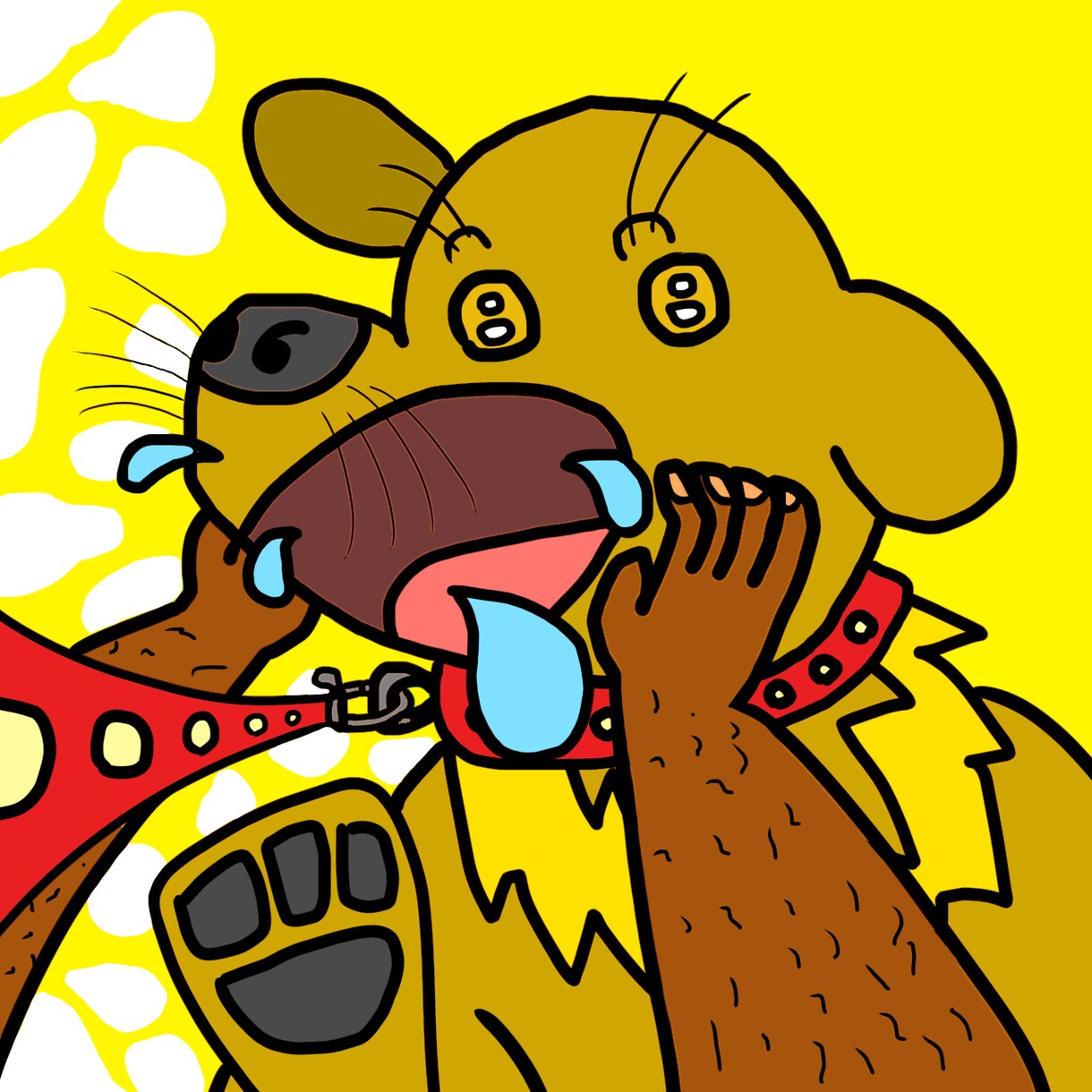色鮮やかで風変わりなイラストに仕上げます ご本人やご友人、オリジナルキャラまで！ イメージ3