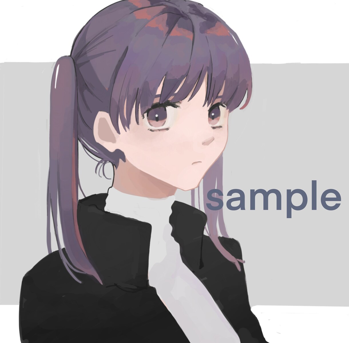 SNS用の可愛い女の子のアイコンを描きます 外国風ちっくなレトロ可愛い女の子！ イメージ3