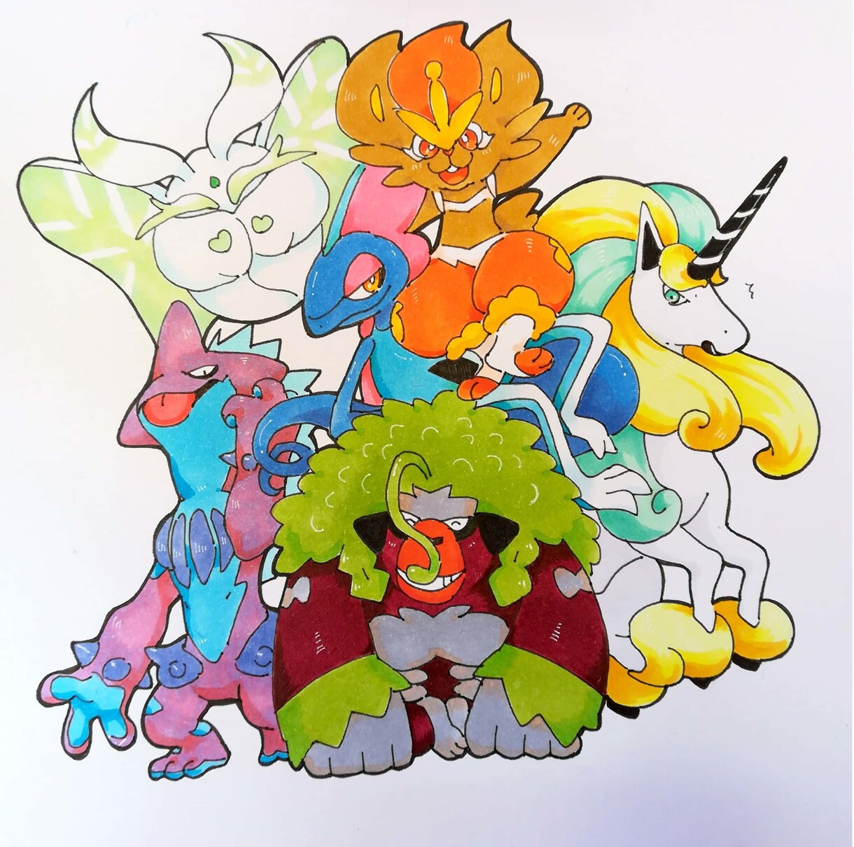 コピックでイラスト描きます 要望に応じてコピックイラストを作成いたします！ イメージ3