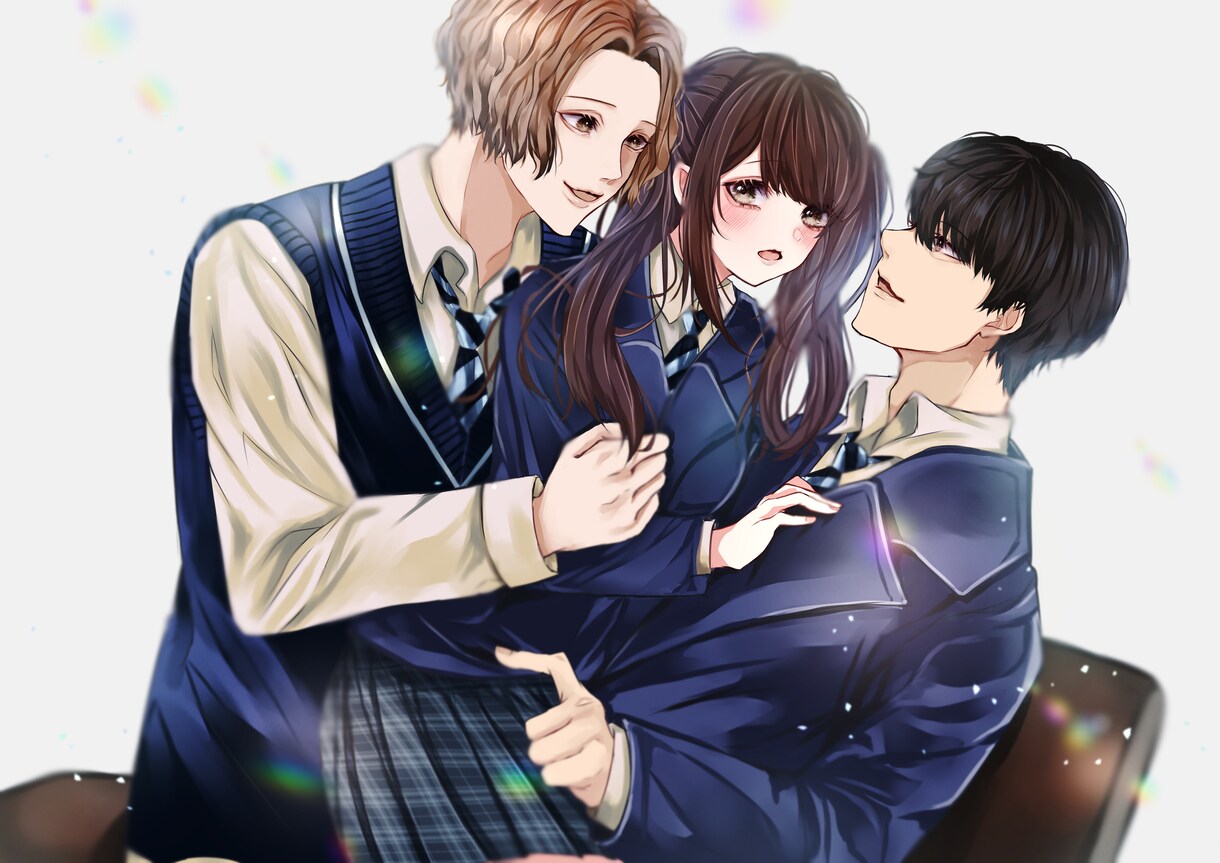 絵柄寄せ可！目を惹くイラスト、高品質絵描きます 観賞用、表紙、動画、Live2D用、立ち絵、キャス画などに！ イメージ9