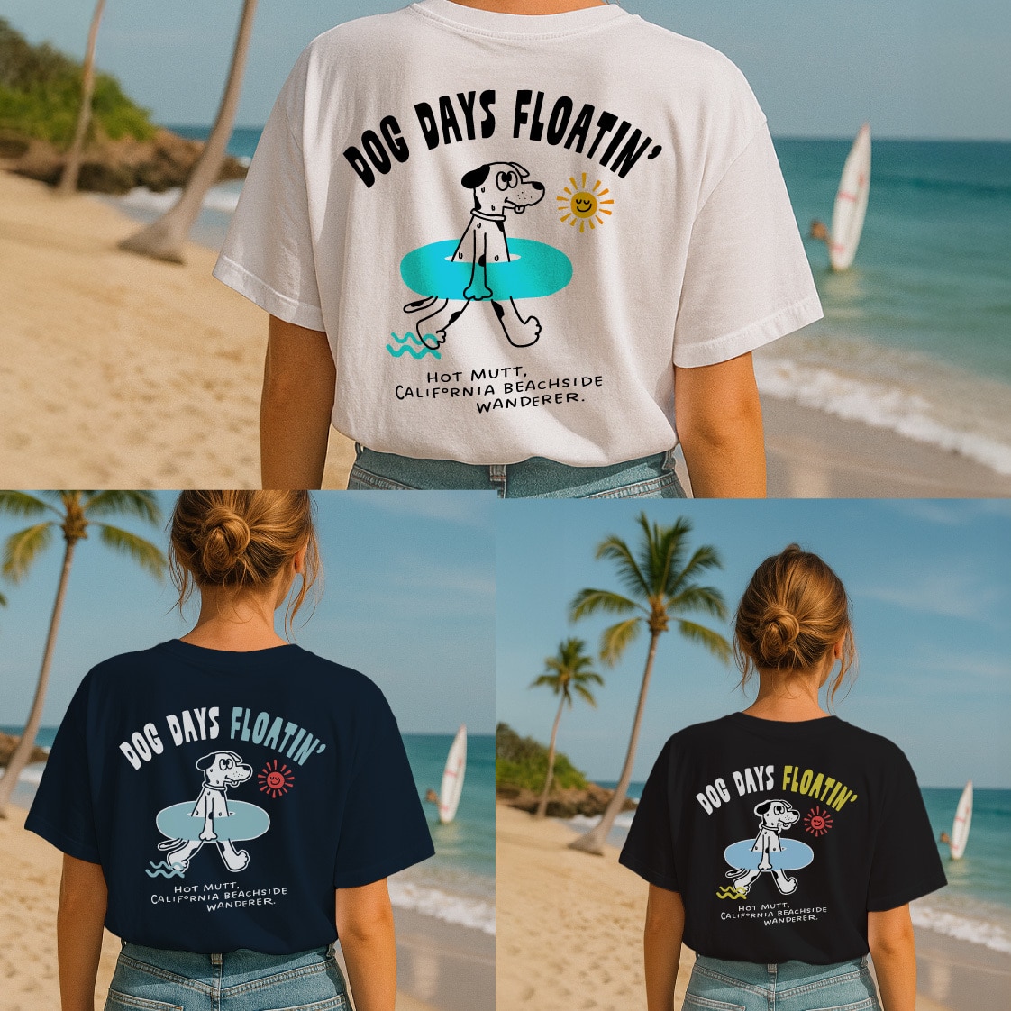T-shirtなどのアパレルデザイン提供します シンプルなデザイン〜イラスト入りまで幅広くご対応いたします。 イメージ5